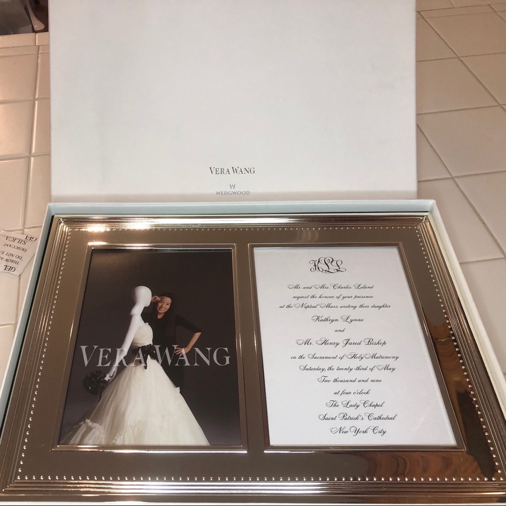 Wedgwood Vera Wang Grosgrain picture frame